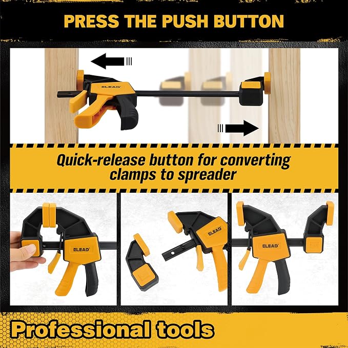 8-Piece Clamps for Woodworking - Image 4