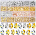 Goldwise Spacer Beads for Jewelry Making by Goldwise