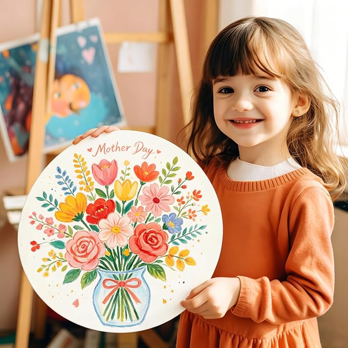 PHOENIX Round Canvas Painting Boards - Image 2