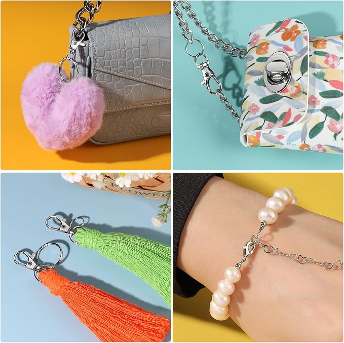 LEOBRO Keychain Making Kit, Well Crafted Sturdy Key Chain Making Kit, Key Chain - Image 7