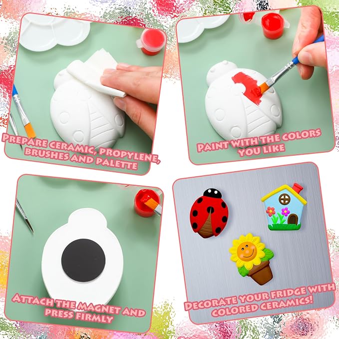 Simgoing 24 Sets Ceramic Painting Kit - Image 4