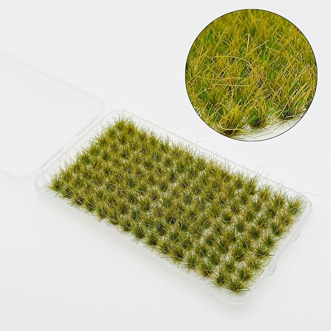 Woohome 120 PCS Bushy Tufts Static Grass Tuft Model Grass Tuft - Image 4