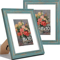 Vittanly 8x10 Picture Frames Set of 2, Ornate Vintage Photo Frame by Vittanly