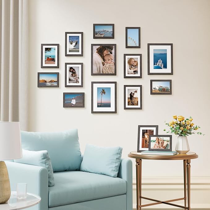 Vittanly 15 Pack Picture Frames Collage Wall Decor - Image 4