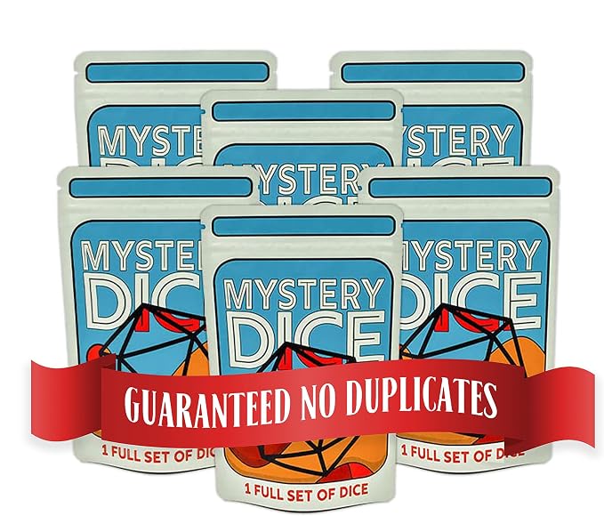 1985 Games Mystery Dice, Wide Range of Patterns, Gaming Dice, Suitable by 1985Games