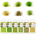 Warmtree 360 Pcs Static Grass Lowland Shrubs Tuft Terrain Model Kit by Warmtree