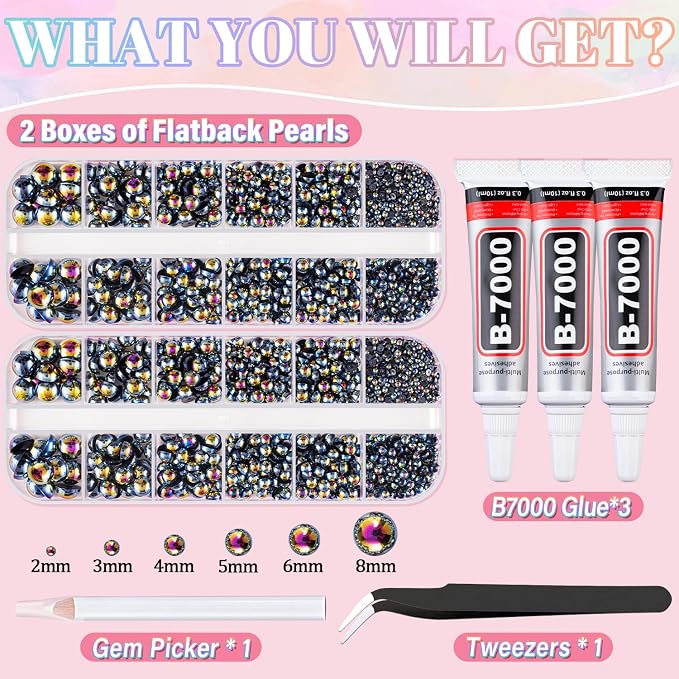 Flatback Pearls for Crafting - Image 2