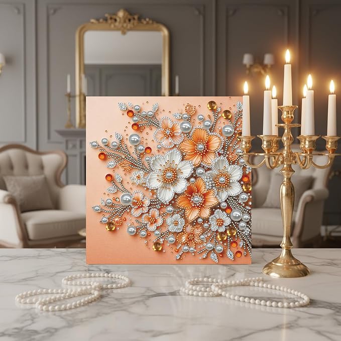 POETRYDRAW 3D Pearl Diamond Art Painting Kit - Image 5