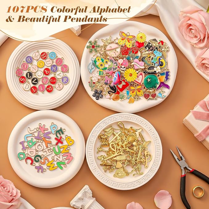 Ecoofor 397 Pcs Keychain Making Kit - Image 3