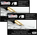 U.S. Art Supply Calligraphy Practice Paper Pad by USArtSupply