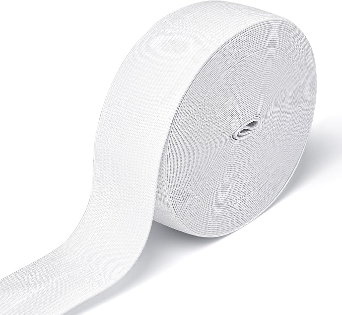 Elastic Band for Sewing, 1.5 Inch x 12 Yard High Elasticity Sewing Elastic by Airisoer