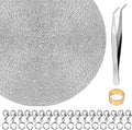 50 Feet Stainless Steel Chains for Jewelry Making, Anezus Jewelry Chain Bulk by anezus