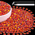 1500PCS 6mm Resin Rhinestones Bulk by BELLEBOOST