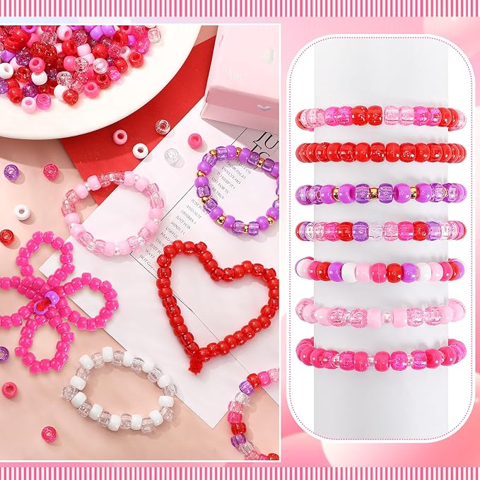 UPINS Valentine's Day Pony Beads - Image 4