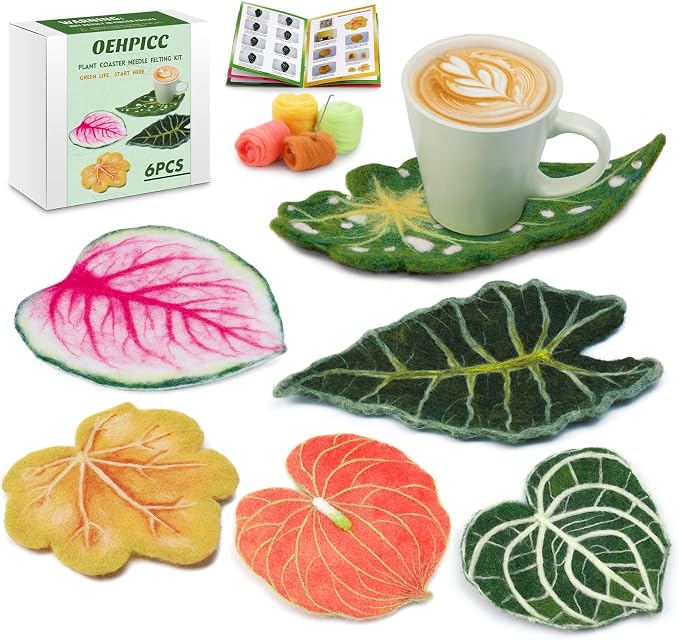 OEHPICC Needle Felting Kit, Wool Felting Kit by OEHPICC