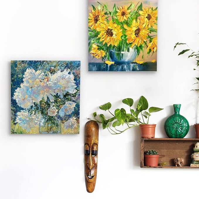 Falling in Art 2 Pack 10x10'' Unfinished Gallery Birch Wood Canvas Panels | - Image 8