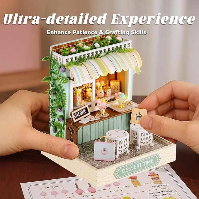 Flever Dollhouse Miniature DIY House Kit Creative Room - Image 7