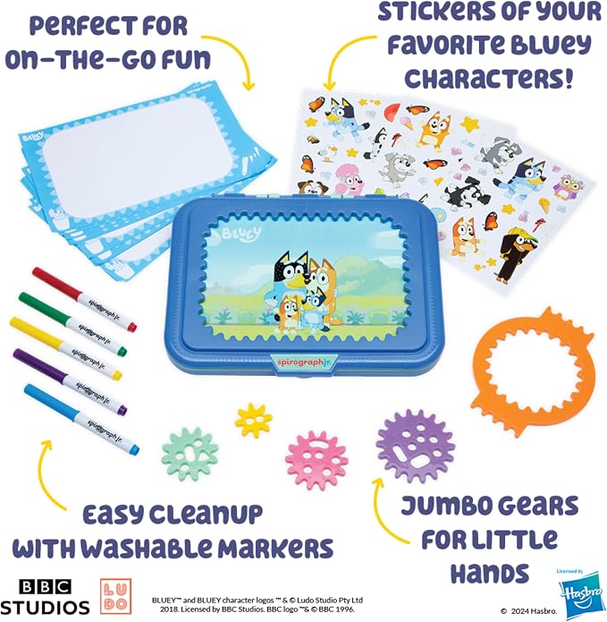 Spirograph Jr Bluey Toys - Image 5