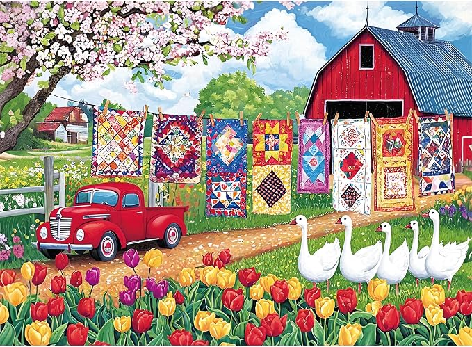 300 Piece Jigsaw Puzzle for Adults – Farmyard Delight by Unknown