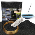 RAINFLOW 15 OZ Fine Balck Sand for Crafts by Unknown