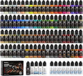 Nicpro 80 Colors Complete System Acrylic Model Paint Set, 20ml Ready to Use | by Nicpro