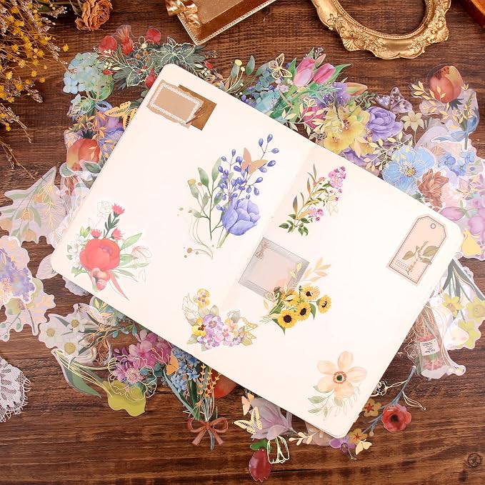 Dizdkizd Gilding Flower Stickers - Image 5