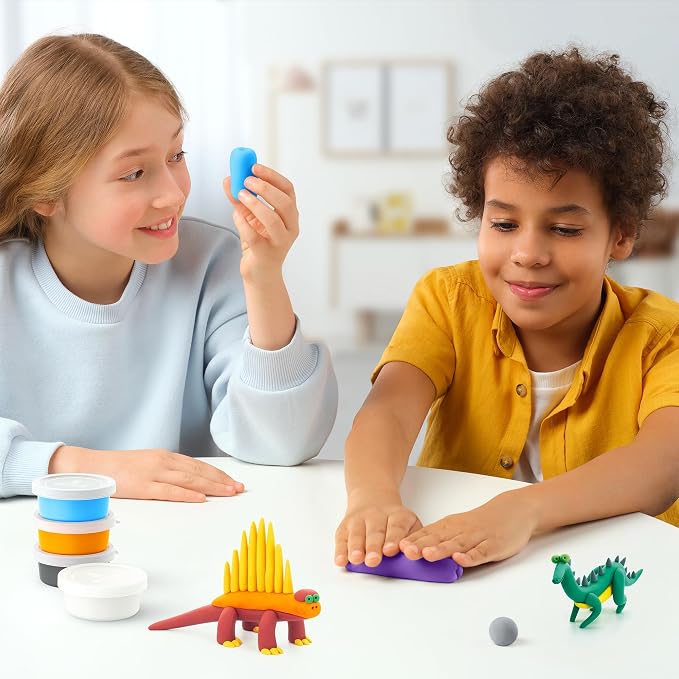 HEY CLAY Set - Colorful Modeling Air Dry Clay Kit - Image 7