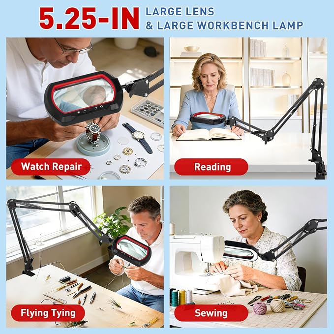 HITTI 12X Square Magnifying Glass - Image 8
