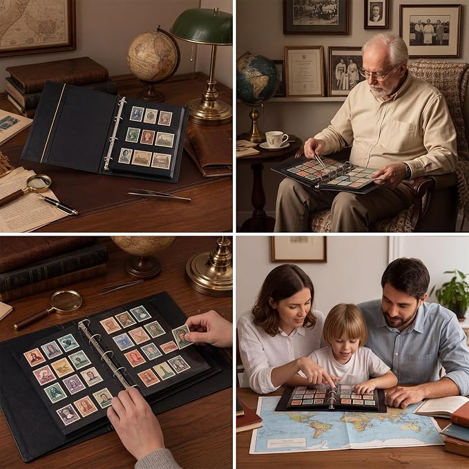 Stamp Collecting Album Binder Kit - Image 6
