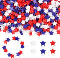 Red White Blue Star Pony Beads for Bracelet 1000 Pcs Independence Day for by KAKW
