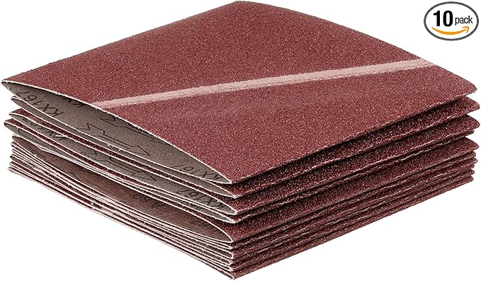 10 Pcs Sanding Belts 8 x 19 Inch 60 Grit Aluminum Oxide Abrasive Sandpaper for Belt Sander Metal Grinding Wood Working Weld Rust Removal