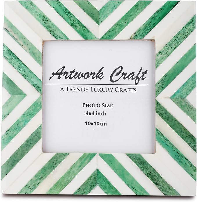 Picture Photo Frame Chevron Herringbone Art Inspired Vintage Table-Top/Wall by ArtworkCraft