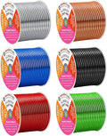 Mandala Crafts 12 GA Black Red Green Assorted Anodized Aluminum Craft Wire | by MandalaCrafts