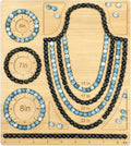 Petoysoso Bead Boards for Jewelry Making, Bamboo Beading Board for Bracelet & by JewelryMakingSupplies