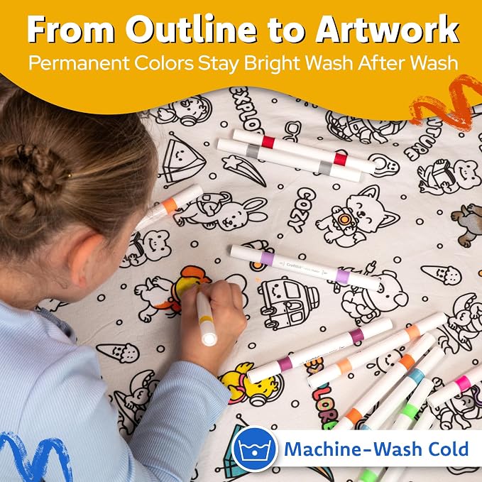 Craftikit Cozy Coloring Blanket - Image 5