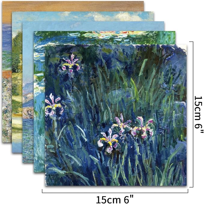 Origami Paper Kit 100 Sheets 6 Inch Square Double Sided Color 20 Vivid Colors - Image 3
