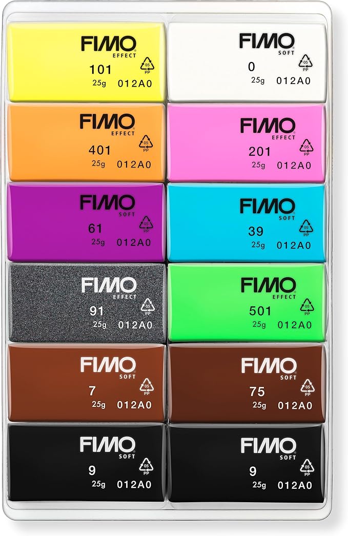 STAEDTLER FIMO Effect & Soft Oven-Bake Polymer Clay - Image 2