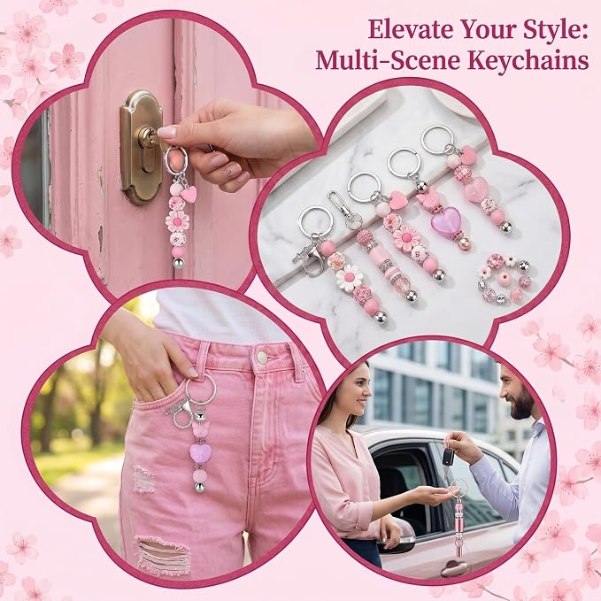DIY Beadable Keychain Bars Metal Rod - Image 6