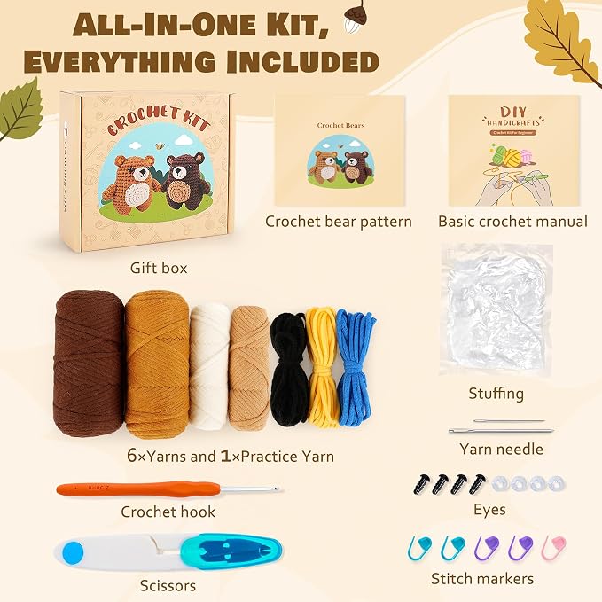 Crochet Kit for Beginners - Image 2