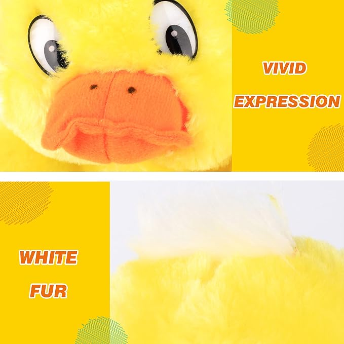 Easfan Duck Hand Puppet Plush Interactive Animal Toy - Image 4