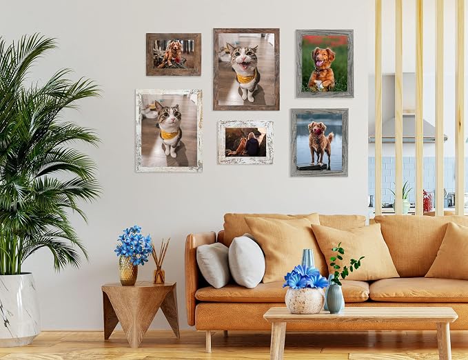 Califortree Rustic Brown 5x7 Picture Frame - Image 6