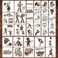 Sitsink Graffiti Stencils by SitsinkArtCraftsTools