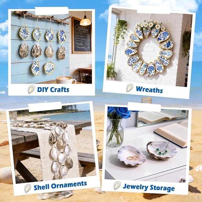 20 Set Oyster Shells for Crafts - Image 7