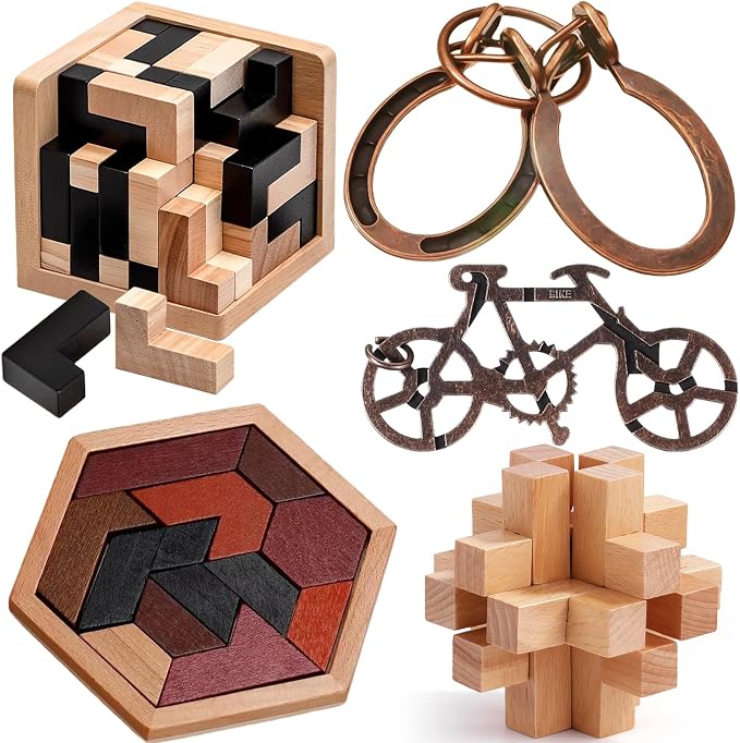 Wooden Puzzles for Adults by KakeDuJa