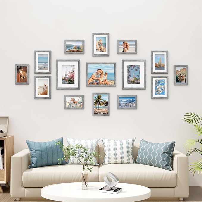 Vittanly 15 Pack Picture Frames Collage Wall Decor - Image 2