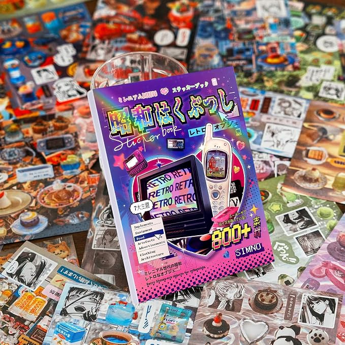 Tmtains 30 Sheets Japanese Sticker Book - Image 2