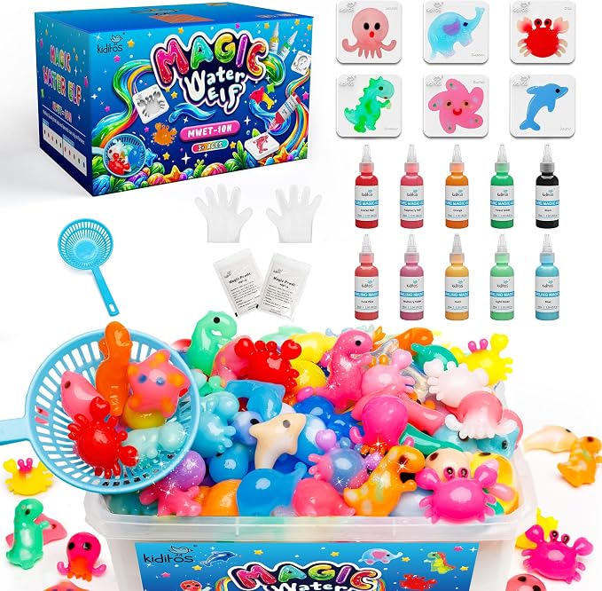 Kiditos Magic Water Elf Toy Kit, Squishies by Kiditos