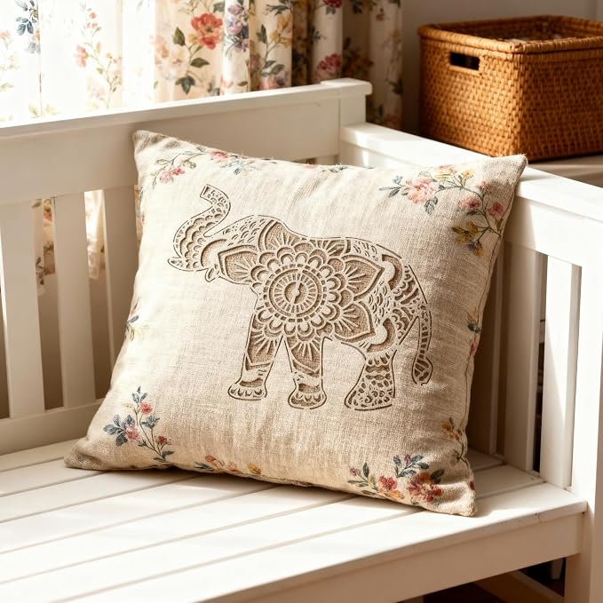 TIAMECH A4 Reusable Nose Up Elephant Stencil - Image 4