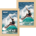 FIXSMITH 4x6 Picture Frame Set of 2, 4x6 Photo Frames by FIXSMITH