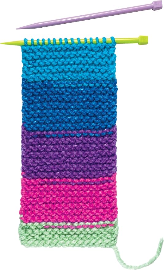 Creativity for Kids Learn to Knit Pocket Scarf - Image 7